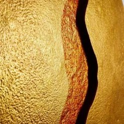 Holländer ERUPTION Wandleuchte LED Rot, Gold, 1-flammig -Wandleuchten Verkaufsgeschäft hollaender eruption wandleuchte 300 k 13230 13