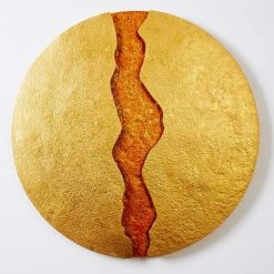 Holländer ERUPTION Wandleuchte LED Rot, Gold, 1-flammig -Wandleuchten Verkaufsgeschäft hollaender eruption wandleuchte 300 k 13230 15