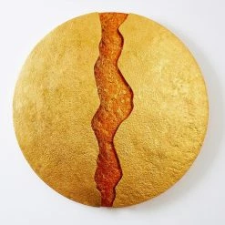 Holländer ERUPTION Wandleuchte LED Rot, Gold, 1-flammig -Wandleuchten Verkaufsgeschäft hollaender eruption wandleuchte 300 k 13230 16