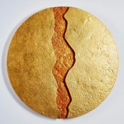 Holländer ERUPTION Wandleuchte LED Rot, Gold, 1-flammig -Wandleuchten Verkaufsgeschäft hollaender eruption wandleuchte 300 k 13230 17