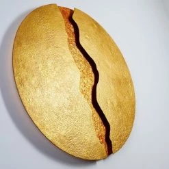 Holländer ERUPTION Wandleuchte LED Rot, Gold, 1-flammig -Wandleuchten Verkaufsgeschäft hollaender eruption wandleuchte 300 k 13230 7