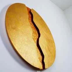 Holländer ERUPTION Wandleuchte LED Rot, Gold, 1-flammig -Wandleuchten Verkaufsgeschäft hollaender eruption wandleuchte 300 k 13230 9