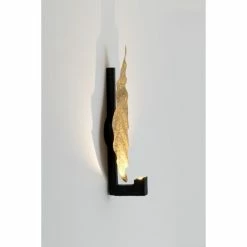 Holländer GAMBA Wandleuchte LED Schwarz, Gold, Bronze, 1-flammig -Wandleuchten Verkaufsgeschäft hollaender gamba wandleuchte 300 k 13265 3