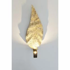 Holländer GAMBA Wandleuchte LED Schwarz, Gold, Bronze, 1-flammig -Wandleuchten Verkaufsgeschäft hollaender gamba wandleuchte 300 k 13265 4