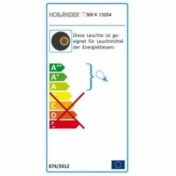 Holländer LUNA Wandleuchte LED Braun, Gold, 1-flammig -Wandleuchten Verkaufsgeschäft hollaender luna wandleuchte 300 k 13204 9