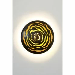 Holländer PLANETA Wandleuchte LED Gold, 1-flammig -Wandleuchten Verkaufsgeschäft hollaender planeta wandleuchte 300 k 13257 4