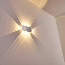 Hofstein Homad Wandleuchte LED Aluminium, 1-flammig -Wandleuchten Verkaufsgeschäft homad wandleuchte h3301272 do1 2