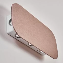 Hofstein Homad Wandleuchte LED Weiß, 1-flammig -Wandleuchten Verkaufsgeschäft homad wandleuchte h3301319 do1 16