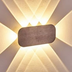 Hofstein Homad Wandleuchte LED Grau, 1-flammig 18 Hofstein Homad Wandleuchte LED Grau, 1-flammig -Wandleuchten Verkaufsgeschäft homad wandleuchte h3301333 do1 2