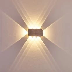 Hofstein Homad Wandleuchte LED Grau, 1-flammig 21 Hofstein Homad Wandleuchte LED Grau, 1-flammig -Wandleuchten Verkaufsgeschäft homad wandleuchte h3301333 do1 5