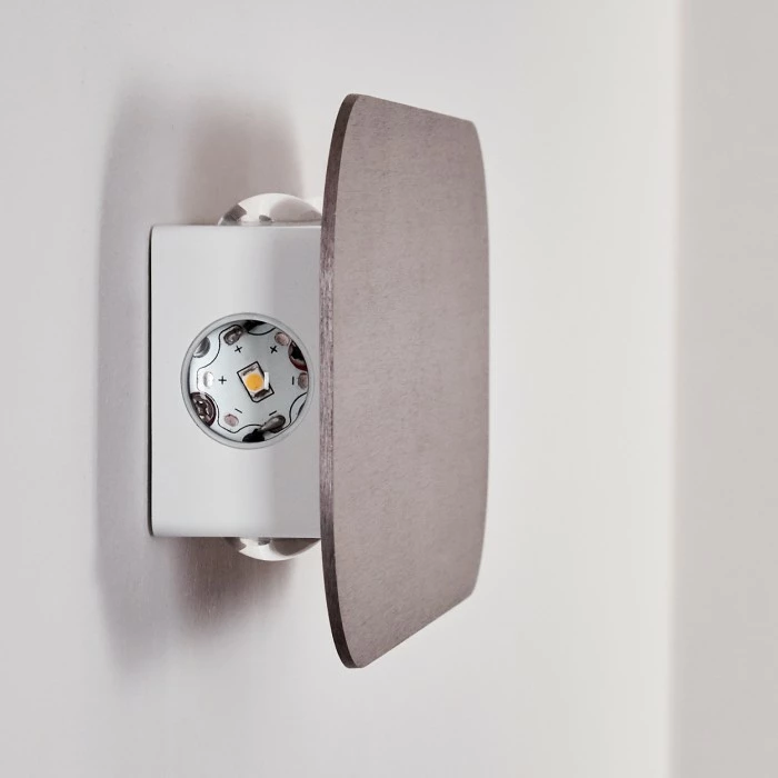 Hofstein Homad Wandleuchte LED Grau, 1-flammig 7 Hofstein Homad Wandleuchte LED Grau, 1-flammig – Bild 7