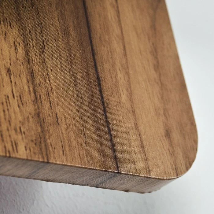 Hofstein Huddinge Wandleuchte Schwarz, Holz dunkel, 1-flammig 15 Hofstein Huddinge Wandleuchte Schwarz, Holz dunkel, 1-flammig – Bild 15