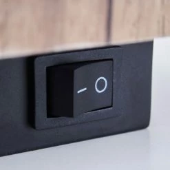 Hofstein Huddinge Wandleuchte Schwarz, Holz dunkel, 1-flammig 36 Hofstein Huddinge Wandleuchte Schwarz, Holz dunkel, 1-flammig -Wandleuchten Verkaufsgeschäft huddinge wandleuchte h3359754 17