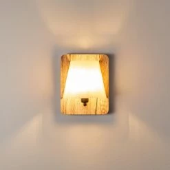 Hofstein Huddinge Wandleuchte Holz hell, 1-flammig -Wandleuchten Verkaufsgeschäft huddinge wandleuchte h3359778 15