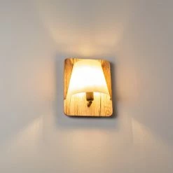 Hofstein Huddinge Wandleuchte Holz hell, 1-flammig -Wandleuchten Verkaufsgeschäft huddinge wandleuchte h3359778 6