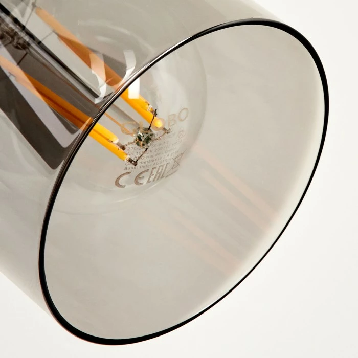 Hofstein Hunouri Wandleuchte Schwarz, 1-flammig 3 Hofstein Hunouri Wandleuchte Schwarz, 1-flammig – Bild 3