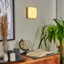 Hofstein Hutton Wandleuchte LED Nickel-Matt, 1-flammig -Wandleuchten Verkaufsgeschäft hutton wandleuchte h3550472 8