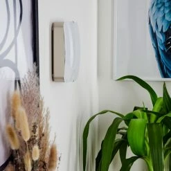 Hofstein Hutton Wandleuchte LED Nickel-Matt, 1-flammig -Wandleuchten Verkaufsgeschäft hutton wandleuchte h3550472 9