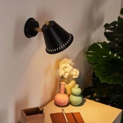 Hofstein Iasoa Wandleuchte Messing, Schwarz, 1-flammig 22 Hofstein Iasoa Wandleuchte Messing, Schwarz, 1-flammig -Wandleuchten Verkaufsgeschäft iasoa wandleuchte h3414958 10