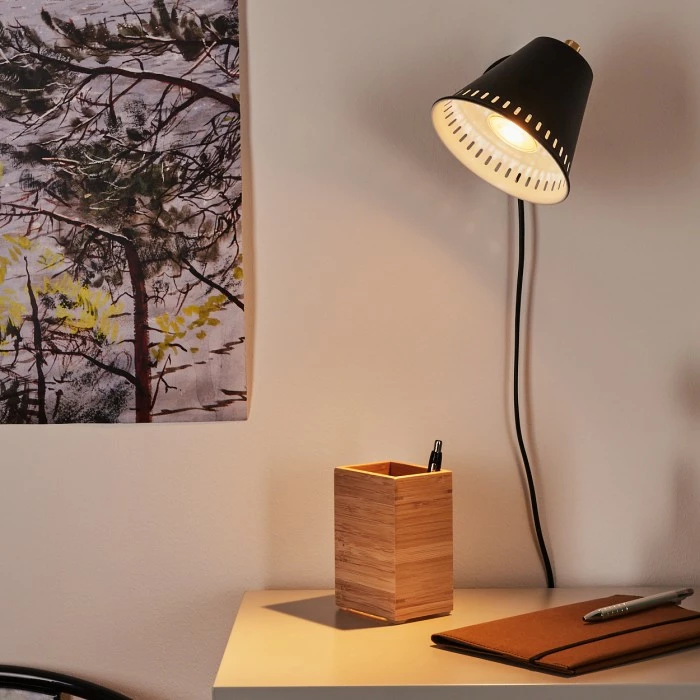 Hofstein Iasoa Wandleuchte Messing, Schwarz, 1-flammig 7 Hofstein Iasoa Wandleuchte Messing, Schwarz, 1-flammig – Bild 7