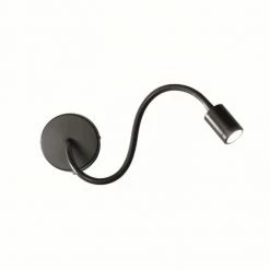 Ideallux Ideal Lux FOCUS Wandleuchte LED Schwarz, 1-flammig