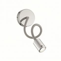 Ideallux Ideal Lux FOCUS Wandleuchte LED Chrom, 1-flammig