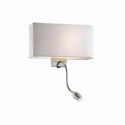 Ideallux Ideal Lux HOTEL Wandleuchte LED Chrom, 1-flammig