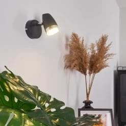 Hofstein Idlewild Wandleuchte LED Schwarz, 1-flammig -Wandleuchten Verkaufsgeschäft idlewild wandleuchte h3381519 6