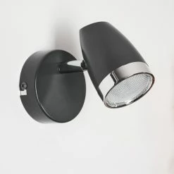 Hofstein Idlewild Wandleuchte LED Schwarz, 1-flammig -Wandleuchten Verkaufsgeschäft idlewild wandleuchte h3381519 7