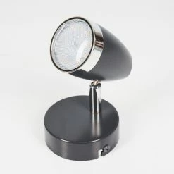 Hofstein Idlewild Wandleuchte LED Schwarz, 1-flammig -Wandleuchten Verkaufsgeschäft idlewild wandleuchte h3381519 9