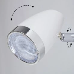 Hofstein Idlewild Wandleuchte LED Chrom, Weiß, 1-flammig 14 Hofstein Idlewild Wandleuchte LED Chrom, Weiß, 1-flammig -Wandleuchten Verkaufsgeschäft idlewild wandleuchte h3395172 5