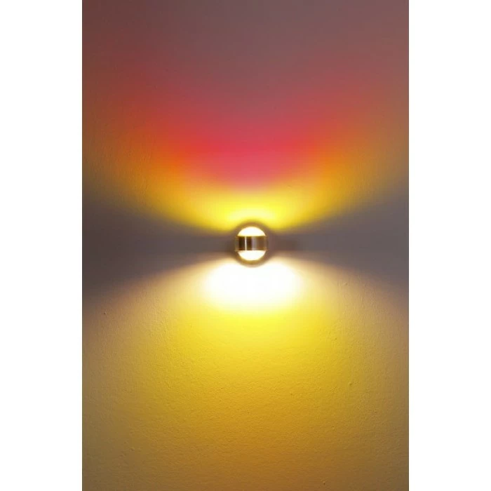 Hofstein Indore Wandleuchte LED Aluminium, 2-flammig 2 Hofstein Indore Wandleuchte LED Aluminium, 2-flammig – Bild 2