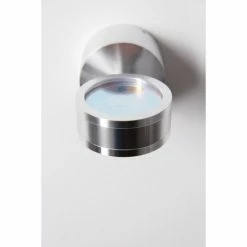 Hofstein Indore Wandleuchte LED Aluminium, 2-flammig 11 Hofstein Indore Wandleuchte LED Aluminium, 2-flammig -Wandleuchten Verkaufsgeschäft indore wandleuchte h349 gelb rot glas 2