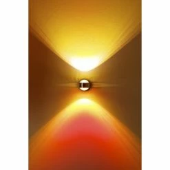 Hofstein Indore Wandleuchte LED Aluminium, 2-flammig 10 Hofstein Indore Wandleuchte LED Aluminium, 2-flammig -Wandleuchten Verkaufsgeschäft indore wandleuchte h349 gelb rot linse 2
