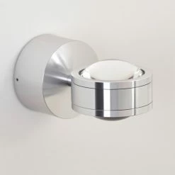 Hofstein Indore Wandleuchte LED Aluminium, 2-flammig -Wandleuchten Verkaufsgeschäft indore wandleuchte h349 linse 5