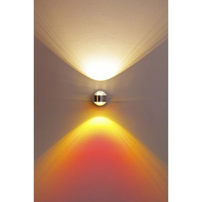 Hofstein Indore Wandleuchte LED Aluminium, 2-flammig 3 Hofstein Indore Wandleuchte LED Aluminium, 2-flammig – Bild 3