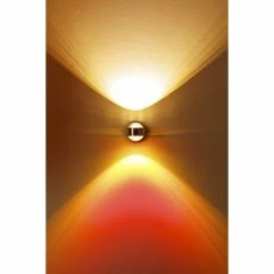 Hofstein Indore Wandleuchte LED Aluminium, 2-flammig 15 Hofstein Indore Wandleuchte LED Aluminium, 2-flammig -Wandleuchten Verkaufsgeschäft indore wandleuchte h349 rot klar linse 6