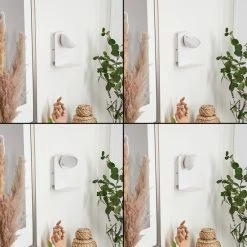 Hofstein Inkeroinen Wandleuchte LED Weiß, 1-flammig -Wandleuchten Verkaufsgeschäft inkeroinen wandleuchte h3460221 11