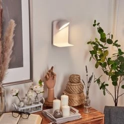 Hofstein Inkeroinen Wandleuchte LED Weiß, 1-flammig -Wandleuchten Verkaufsgeschäft inkeroinen wandleuchte h3460221 8