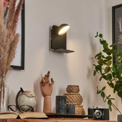 Hofstein Inkeroinen Wandleuchte LED Schwarz, 1-flammig -Wandleuchten Verkaufsgeschäft inkeroinen wandleuchte h3582022 10