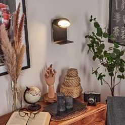 Hofstein Inkeroinen Wandleuchte LED Schwarz, 1-flammig -Wandleuchten Verkaufsgeschäft inkeroinen wandleuchte h3582022 6