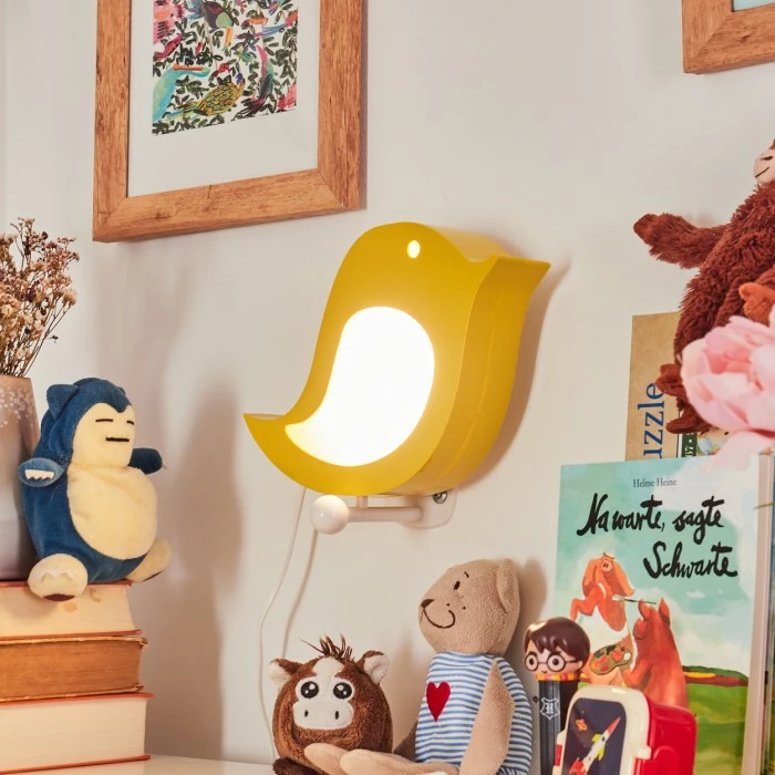 Hofstein Inklin Wandleuchte LED Gelb, 1-flammig 1 Hofstein Inklin Wandleuchte LED Gelb, 1-flammig