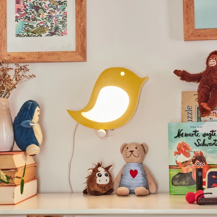 Hofstein Inklin Wandleuchte LED Gelb, 1-flammig 11 Hofstein Inklin Wandleuchte LED Gelb, 1-flammig – Bild 11