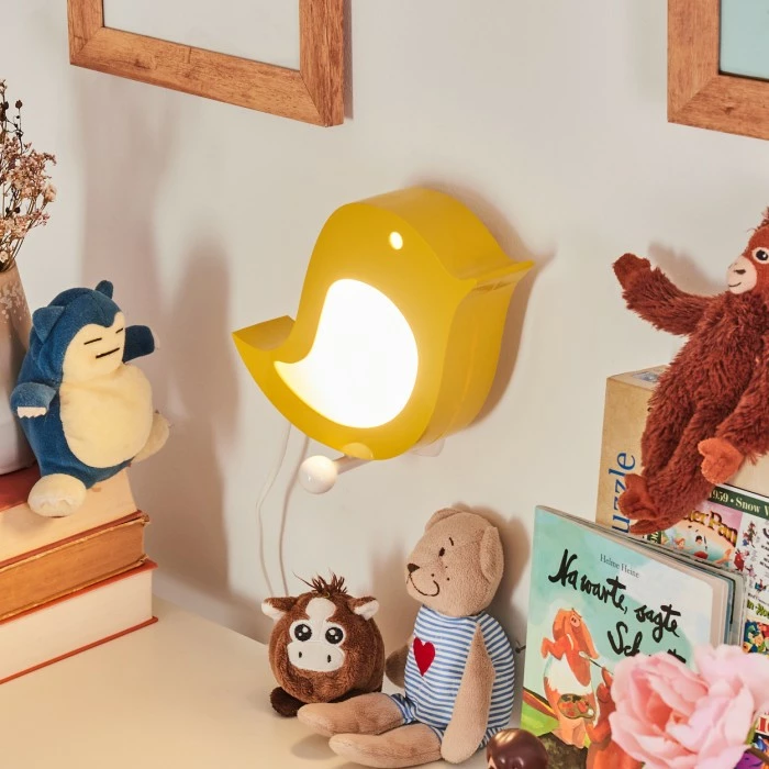 Hofstein Inklin Wandleuchte LED Gelb, 1-flammig 7 Hofstein Inklin Wandleuchte LED Gelb, 1-flammig – Bild 7