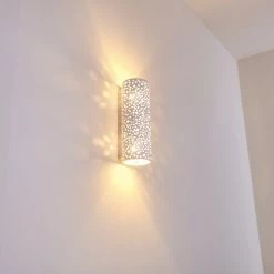 Hofstein Jabiru Wandleuchte Wei&szlig;, 2-flammig -Wandleuchten Verkaufsgeschäft jabiru wandleuchte h3266311 do4 9