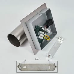 Hofstein Javel Wandleuchte Nickel-Matt, Chrom, 1-flammig -Wandleuchten Verkaufsgeschäft javel wandleuchte h3452639 4