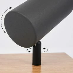 Hofstein Javel Wandleuchte Schwarz, Grau, Holzoptik, 1-flammig 14 Hofstein Javel Wandleuchte Schwarz, Grau, Holzoptik, 1-flammig -Wandleuchten Verkaufsgeschäft javel wandleuchte h3452653 2