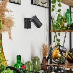 Hofstein Javel Wandleuchte Schwarz, 1-flammig -Wandleuchten Verkaufsgeschäft javel wandleuchte h3563922 11