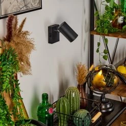 Hofstein Javel Wandleuchte Schwarz, 1-flammig -Wandleuchten Verkaufsgeschäft javel wandleuchte h3563922 8