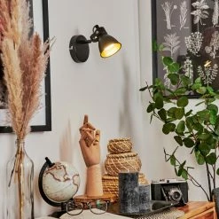 Hofstein Javel Wandleuchte LED Schwarz, 1-flammig -Wandleuchten Verkaufsgeschäft javel wandleuchte h3579787 10